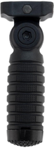 Передня рукоятка DLG Tactical DLG-037 складана на Picatinny полімер Чорна (Z3.5.23.040) - зображення 1