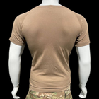 Термоактивная влагоотводящая футболка slim fit реглан изготовлена ​​из премиального материала NyCo размер S - изображение 4