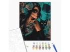Картина по номерам Леди Хэллоуин, Brushme (40х50 см), BS52659