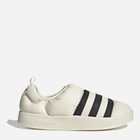 adidas Puffylette GY1593 Męskie slipony 43.5 (9UK) 27.5 cm Obiały/Cczarny/Obiały (4065426935066)