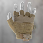 Защитные короткопалые перчатки Mechanix M-Pact Fingerless без пальцев воздухопроницаемые усиленные термопластичной резиной вставки на ладонях XL (Kali) - изображение 4
