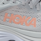 Жіночі кросівки для бігу HOKA ONE ONE Bondi 8 1127952-HMLR 38 (6.5US) 23.5 см Сірі (195719637934) - зображення 5
