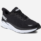 Жіночі кросівки для бігу HOKA ONE ONE Clifton 8 1119394-BWHT 37.5 (6US) 23 см Чорний/Білий (194715600218) - зображення 3