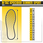 Чоловічі тактичні кросовки літні M-Tac розмір 45 (29 см) Олива (Зелений) (Summer Sport Dark Olive) - зображення 2