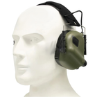 Тактичні навушники Earmor EARMOR M31 MOD4 із шумозаглушенням Зелений (1012-425-00) - зображення 3