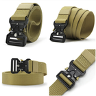 Ремінь тактичний Tactical Belt 125 см Оливковий (1012-231-02) - зображення 3