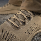 Кросівки кеди взуття із сіткою для армії ЗСУ M-Tac Summer light coyote 44 - зображення 7