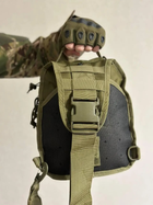 Тактичний військовий рюкзак-сумка 5 л олива - зображення 2
