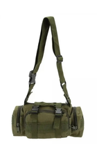 Тактичний військовий рюкзак з підсумками олива - зображення 4