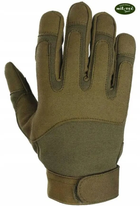 Тактичні рукавички Mil-Tec олива L - зображення 1