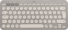 Klawiatura bezprzewodowa Logitech K380 Multi-Device Bluetooth Sand (920-011165)