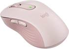Mysz komputerowa bezprzewodowa Logitech Signature M650 L różowa (910-006237) - obraz 3