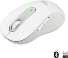 Mysz komputerowa bezprzewodowa Logitech Signature M650 L biaława (910-006238) - obraz 2
