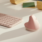 Mysz komputerowa Logitech Lift Vertical Ergonomic Wireless/Bluetooth Rose (910-006478) - obraz 6