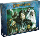 Układanka Zwycięskie ruchy WŁADCA PIERŚCIENI Heroes of Middle Earth 1000 (WM01342-ML1-6)