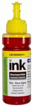Чорнило ColorWay для Epson L/XP/R/RX/T/TX Series (Yellow) 100ml (CW-EW400Y01)