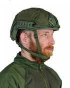 Чехол кавер для шлема типа FAST цвет Олива - изображение 3