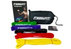 Гумові петлі EasyFit 1-65 кг (набір з 5 шт для фітнесу, тренувань, підтягувань, гума тренувальна для турніка, гумка-еспандер) EF-NR-1-65-5