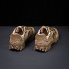 Ботинки кроссовки тактическая обувь облегченные (лето) натуральная гидрофобная кожа Койот 43 - изображение 5