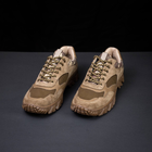 Черевики тактичне взуття кросівки полегшені (літо) натуральна гідрофобна шкіра Койот 46 - зображення 3
