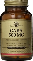 Дієтична добавка Solgar GABA 500 мг 100 к (33984012110) - зображення 1