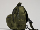 Плечова сумка US Army 7л Олива - зображення 4