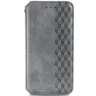 Кожаный чехол книжка GETMAN Cubic (PU) для Samsung Galaxy M33 5G Grey