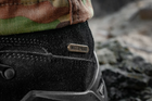Водонепроницаемые ботинки (берцы) 45 размер (29 см) тактические (военные) треккинговые демисезонные Alligator Black (Черные) M-tac для ВСУ - изображение 11
