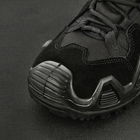 Водонепроницаемые ботинки (берцы) 42 размер (27,3 см) тактические (военные) треккинговые демисезонные Alligator Black (Черные) M-tac для ВСУ - изображение 6