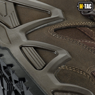 Водонепроницаемые ботинки (берцы) 42 размер (27,3 см) тактические (военные) треккинговые демисезонные Alligator Brown (Коричнвые) M-tac для ВСУ - изображение 5