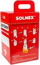 Контейнер одноразовый Solnex красного цвета с надписью "Опасно, острые предметы" 5 л (4820233090731) - изображение 2