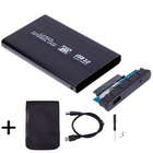 Кишеня зовнішня для 2.5 жорсткого диска HDD/SSD SATA USB-3.0 у чохлі чорний