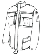 Тактическая куртка Tru-Spec 5 Star CCW Concealed Carry Field Jacket 1209 Medium, Койот (Coyote) - изображение 3