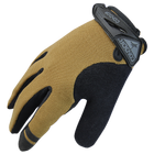 Тактичні сенсорні рукавички тачскрін Condor Shooter Glove 228 X-Large, Тан (Tan) - зображення 1