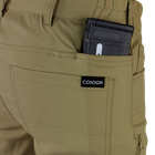 Тактические стрейчевые штаны Condor Cipher Pants 101119 38/30, Stone - изображение 3