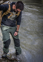 Экспедиционные тактические горные усиленные штаны Pentagon VORRAS K05016 30/32, Camo Green - изображение 3