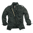 Куртка со съемной подкладкой Surplus Regiment M65 Jacket Surplus Raw Vintage Washed black camo L (Черный Камуфляж) - изображение 1