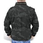 Куртка со съемной подкладкой Surplus Regiment M65 Jacket Surplus Raw Vintage Washed black camo L (Черный Камуфляж) - изображение 2