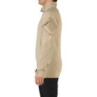 Сорочка под бронежилет 5.11 Tactical Rapid Assault Shirt 5.11 Tactical TDU Khaki, L (Хаки) Тактическая - изображение 3