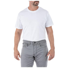 Футболка з коротким рукавом 5.11 Utili-T Crew - Three Pack (3 шт. у комплекті) 5.11 Tactical White 2XL (Білий) Тактична - зображення 1