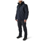 Куртка демісезонна 5.11 Tactical 3-in-1 Parka 2.0 Tactical Dark Navy XS (Темно-синій) Тактична - зображення 8
