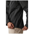 Куртка для штормовой погоды Tactical Sabre 2.0 Jacket 5.11 Tactical Black 4XL (Черный) Тактическая - изображение 7