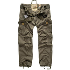 Штаны SURPLUS PREMIUM VINTAGE TROUSERS Surplus Raw Vintage Olive, M (Олива) Тактические