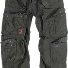 Штани SURPLUS AIRBORNE VINTAGE TROUSERS Surplus Raw Vintage Washed black, XL (Чорний) - зображення 8