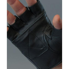 Рукавички шкіряні без пальців Sturm Mil-Tec Black 2XL (Чорний) - зображення 12