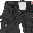 Штаны SURPLUS PREMIUM VINTAGE TROUSERS Surplus Raw Vintage Black, XL (Черный) Тактические - изображение 7