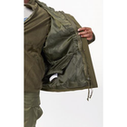 Непромокаемая куртка с флисовой подстёжкой Sturm Mil-Tec Olive XL (Олива) Тактическая - изображение 14