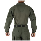 Сорочка під бронежилет 5.11 Tactical Rapid Assault Shirt 5.11 Tactical TDU Green, XS (Зелений) - зображення 4