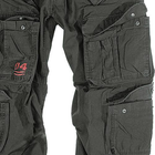 Штани SURPLUS AIRBORNE VINTAGE TROUSERS Surplus Raw Vintage Washed black, S (Чорний) - зображення 5