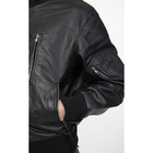 Куртка шкіряна Бундесвер Sturm Mil-Tec Black 58 (Чорний) - зображення 7